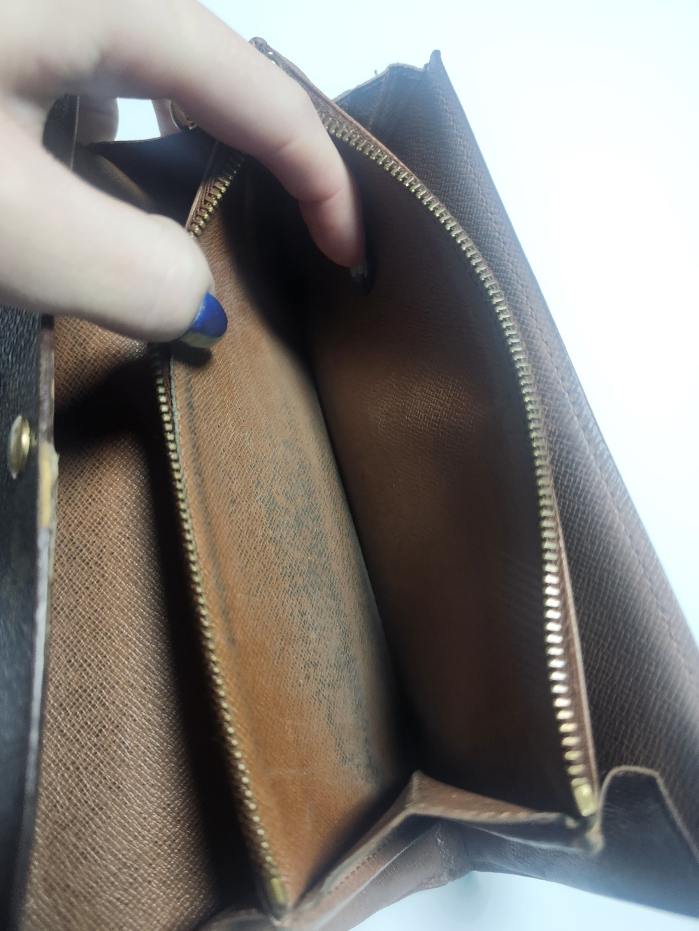 Authentic Preloved Louis Vuitton Monogram Brown Continental Wallet - Picture 7 of 11